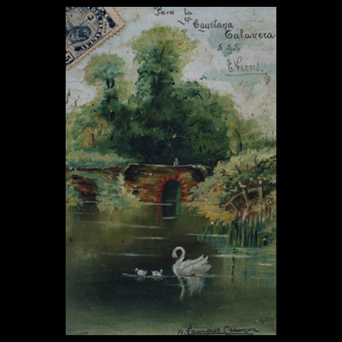 PAISAJE, 1904 - OBRA DE JULIÁN DE LA HERRERÍA